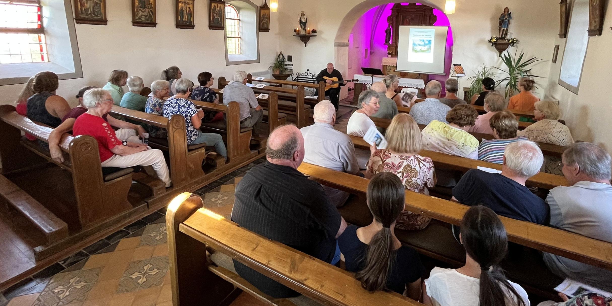 Volles Haus in St. Valentin in Krautscheid